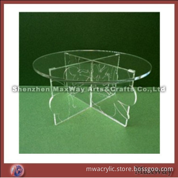 Flower Counter Flower Perspex Cupcake Stand Holder